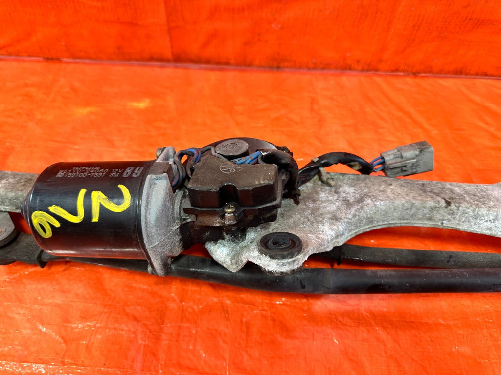 92 00 LEXUS SC300   WINDSHIELD WIPER MOTOR W/ LINKAGE   OEM FACTORY #27612