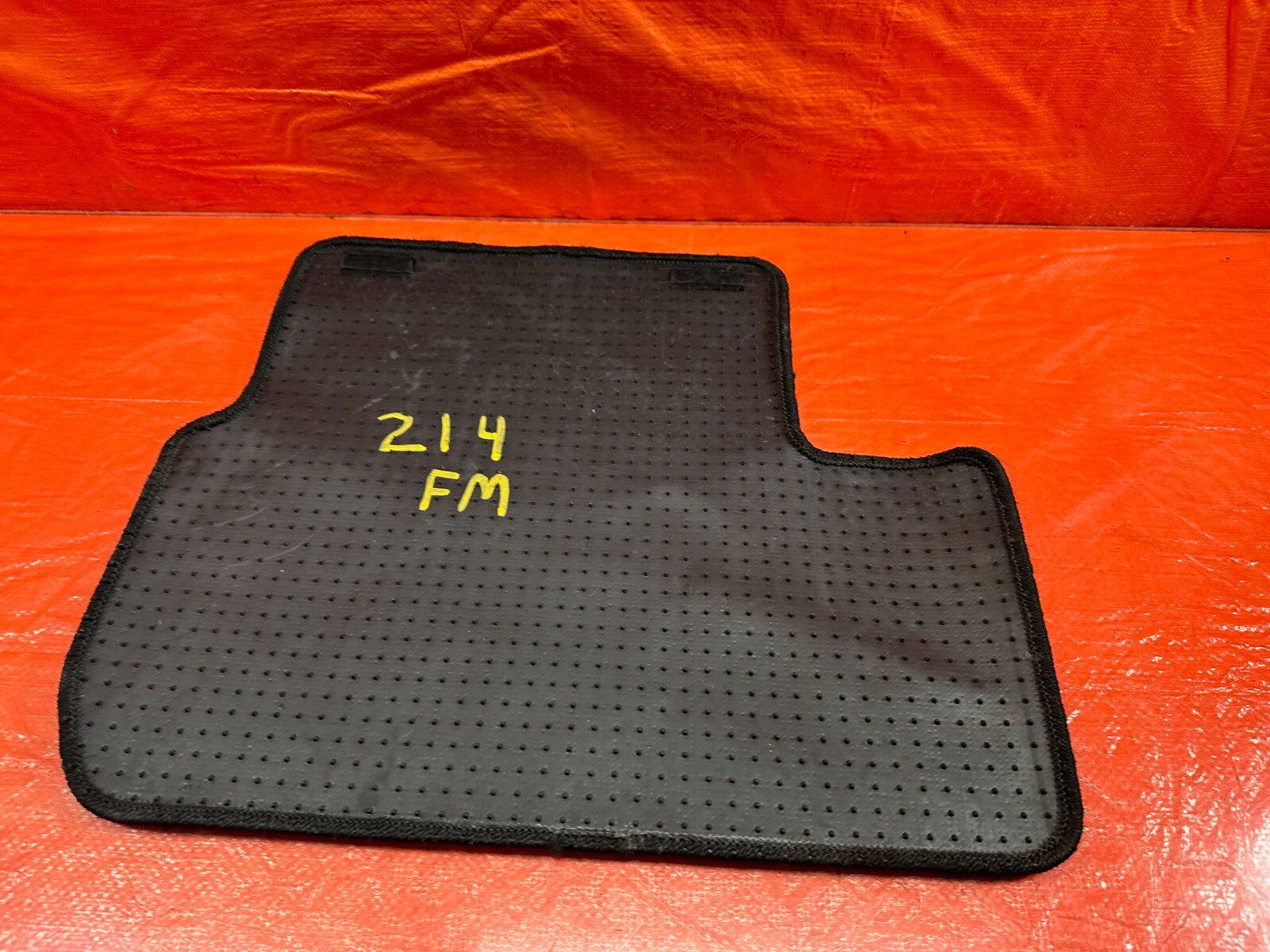 08 15 LANCER EVOLUTION X EVO 10   PASSENGER RIGHT REAR FLOOR MAT LINER OEM #2147