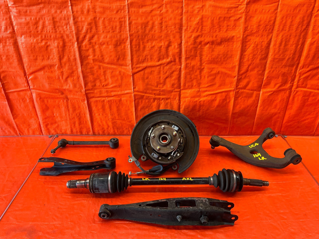 13 16 SCION FRS   DRIVER LEFT REAR SPINDLE KNUCKLE HUB W/ ALL CONTROL ARMS OEM0
