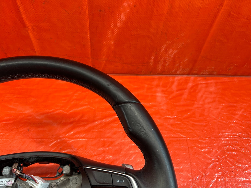 18 21 HONDA ACCORD EX L & SPORT   BLACK LEATHER STEERING WHEEL W/ PADDLE SHIFTER7
