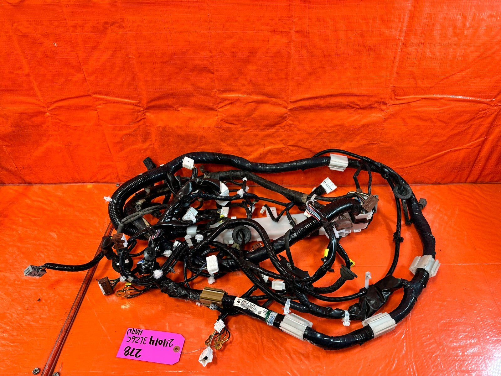 13 15 INFINITI G37 S CONVERTIBLE   REAR BODY HARNESS WIRE WIRING LOOM   OEM #2780