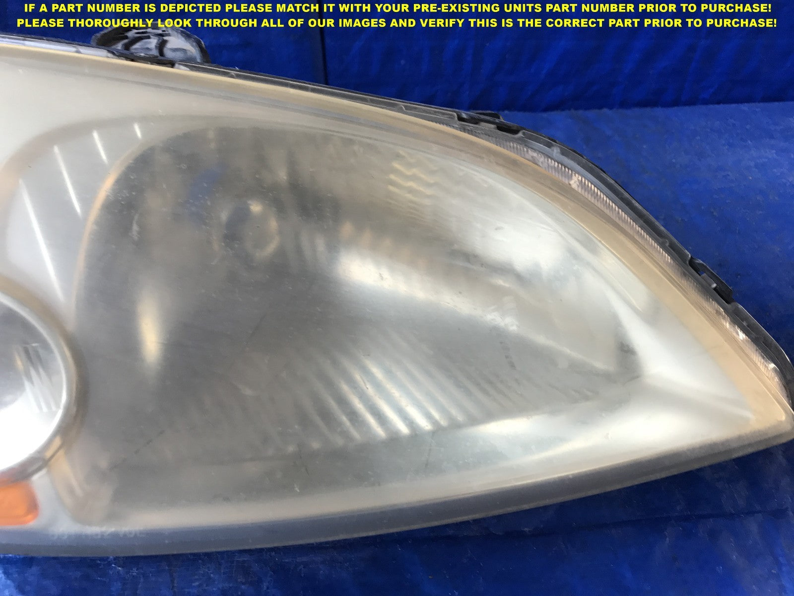 OEM 2001 2002 2003 HONDA CIVIC PASSENGER RIGHT HEADLIGHT  1