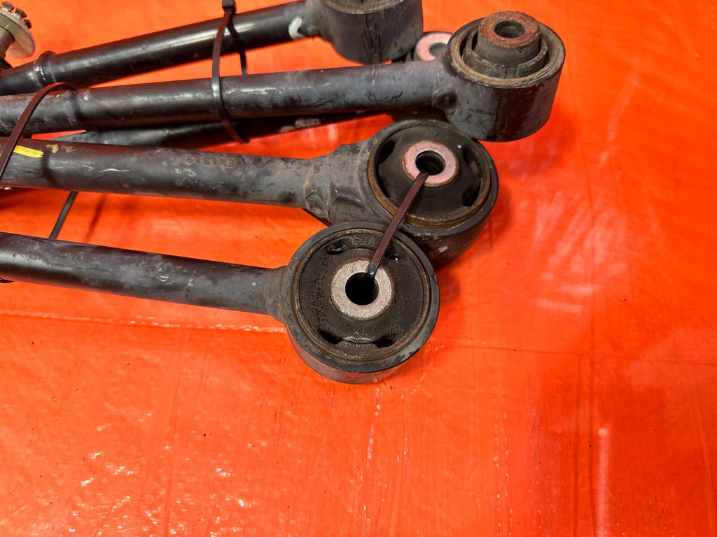 04 08 ACURA TSX   DRIVER LEFT REAR   LOWER CONTROL ARM SET OF 5   ALL ARMS #2911
