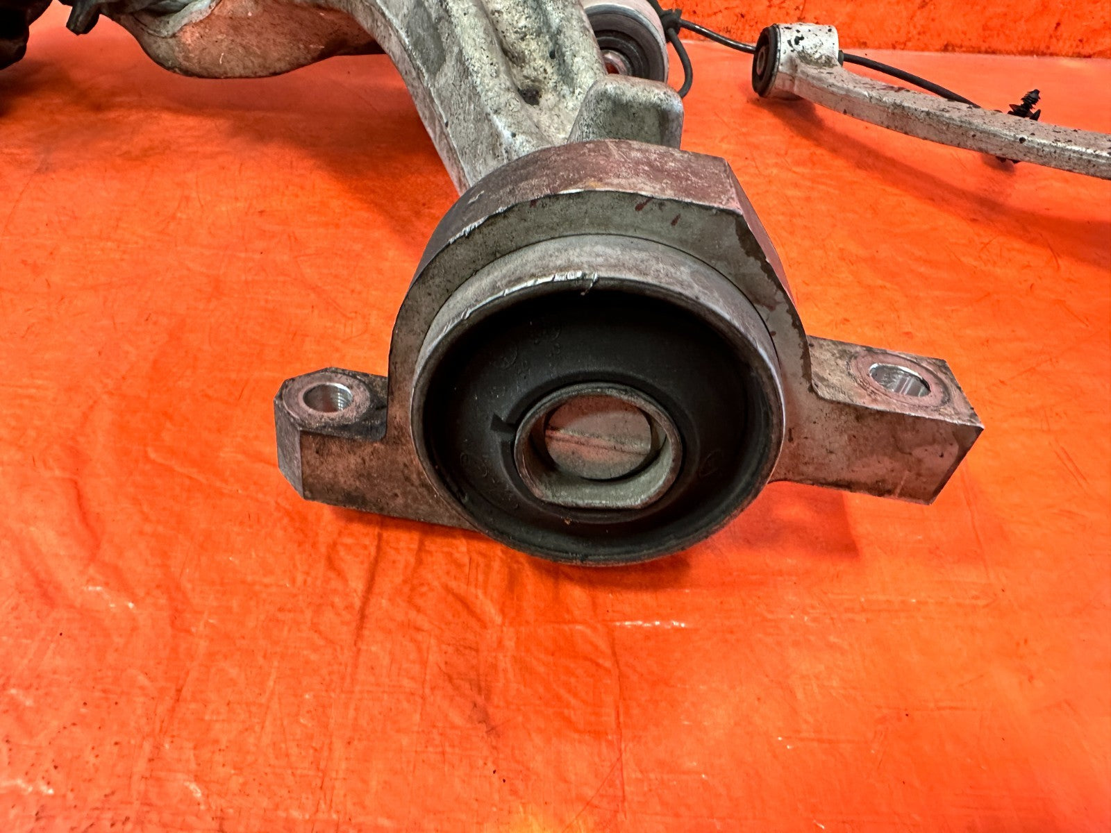 08 15 INFINITI G37 Q60 RWD LEFT FRONT SPINDLE KNUCKLE UPPER LOWER ARMS #3296
