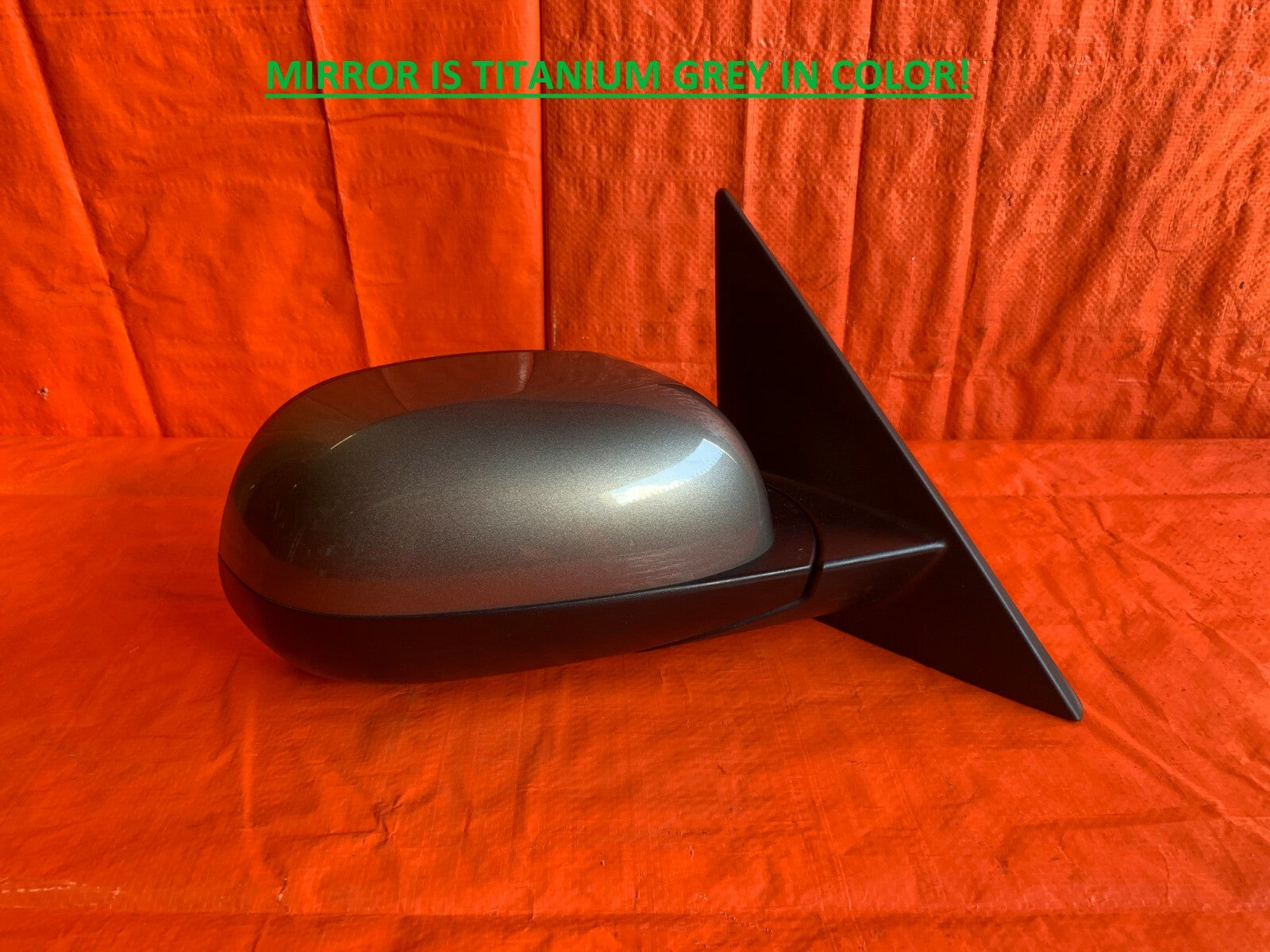 OEM 2016 16 KIA SOUL   PASSENGER RIGHT SIDE VIEW MIRROR   TITANIUM GRAY   5 PIN0
