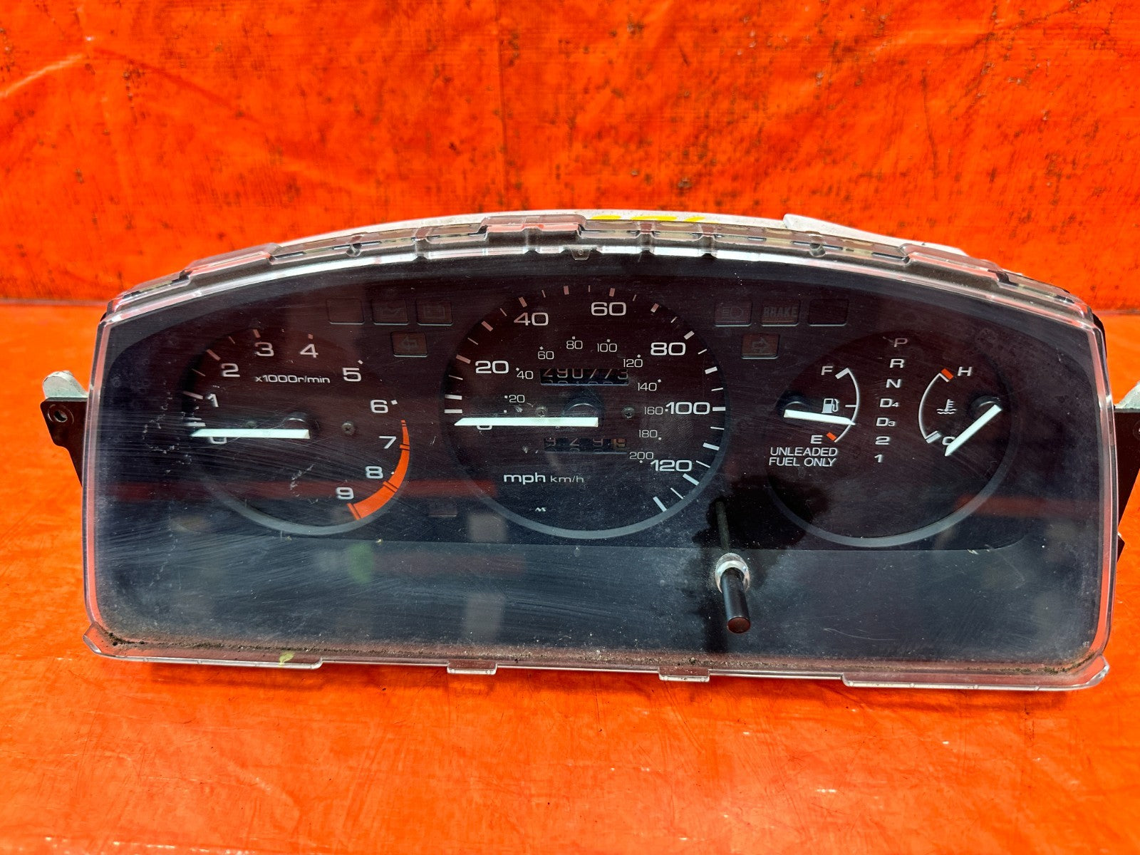 92 95 HONDA CIVIC   D16Z6   SOHC VTEC   5 SPEED MANUAL GAUGE CLUSTER OEM 3260