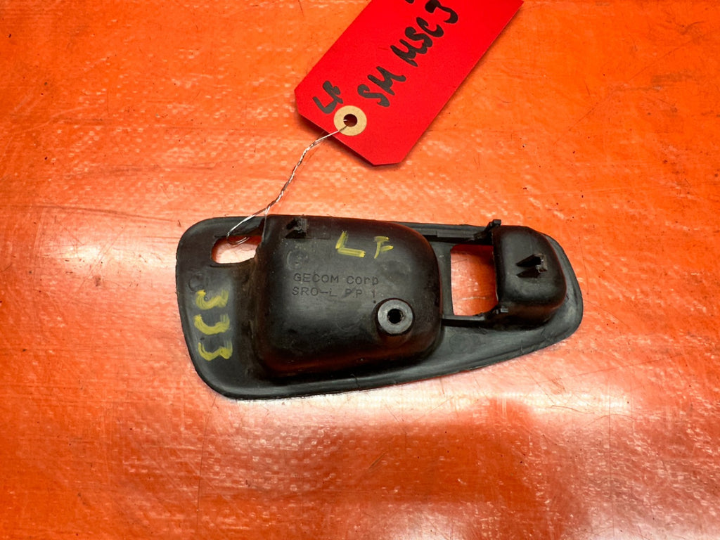 92 95 HONDA CIVIC EX 2D   DRIVER LEFT INSIDE DOOR HANDLE BEZEL TRIM   OEM #3335