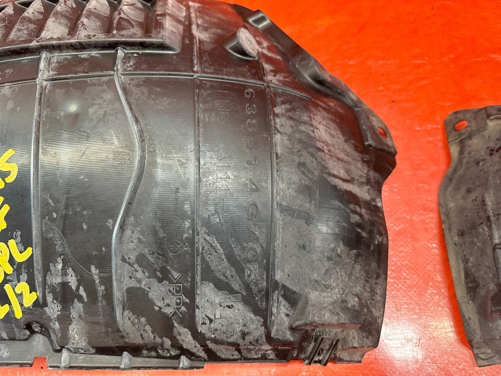 14 20 INFINITI Q50   DRIVER LEFT FRONT   FRONT & REAR FENDER LINER SPLASH SHIELD13