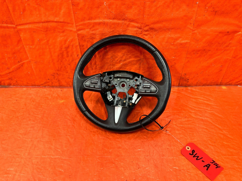 2016 16 INFINITI Q50 RED SPORT 400 RWD - STEERING WHEEL - NON HEATED - OEM #3140