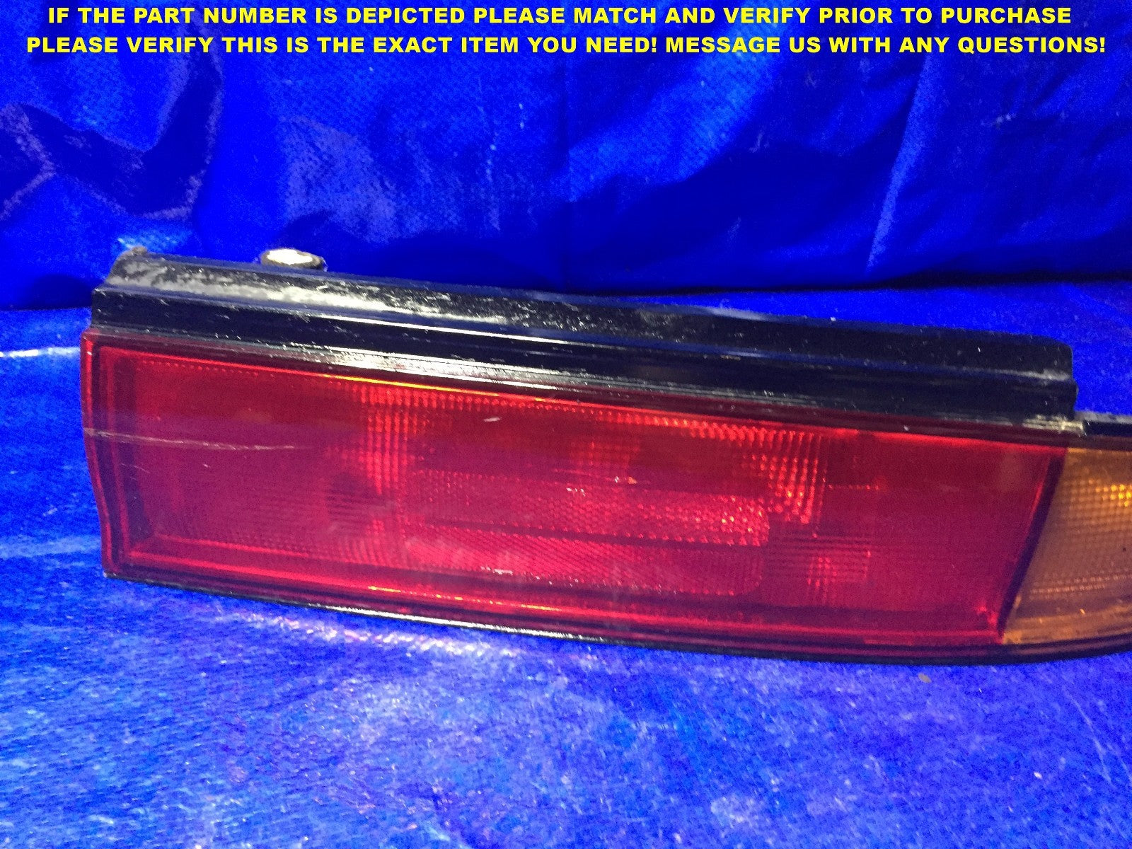 OEM 1993 1994 INFINITI J30 PASSENGER RIGHT TAIL LIGHT R RH 93 943