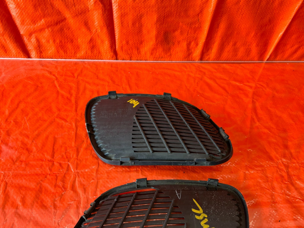 94 01 ACURA INTEGRA 2D REAR SPEAKER COVER TRIM PLASTIC LEFT  RIGHT BLACK OEM 1049