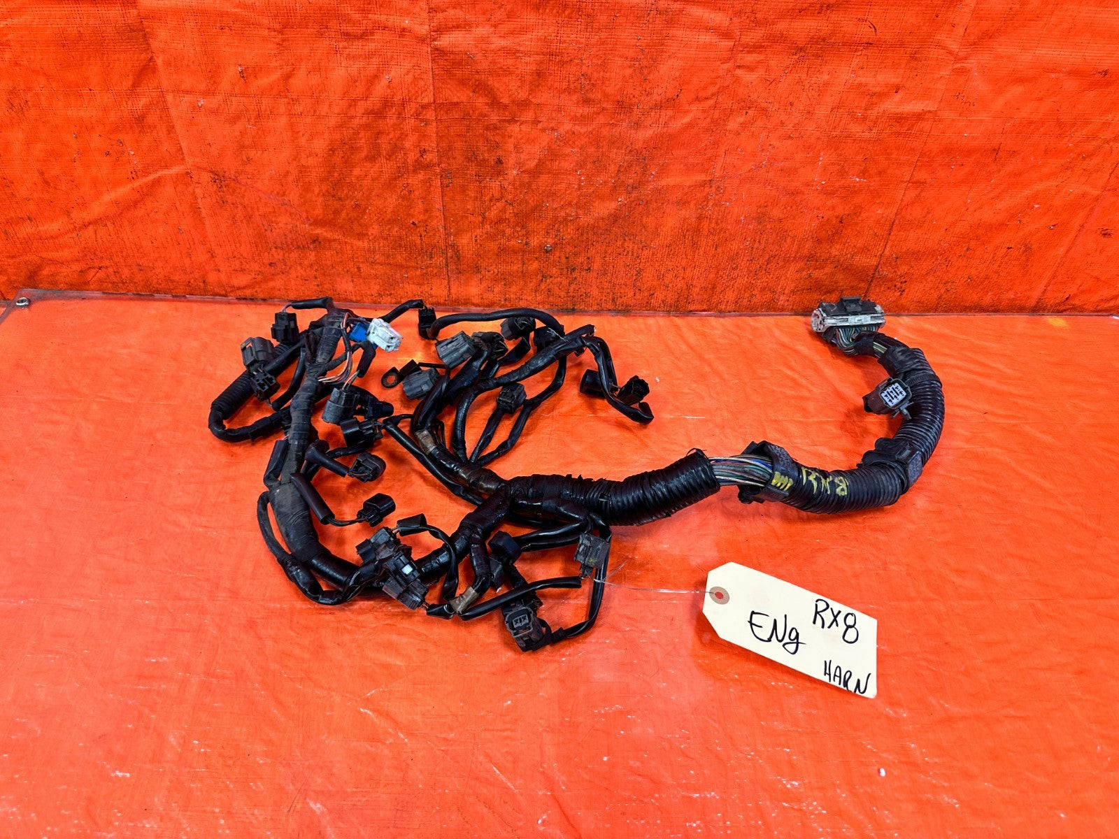 09 11 MAZDA RX8 RX 8 AUTOMATIC 13B MSP ENGINE MOTOR WIRE HARNESS WIRING LOOM 3030