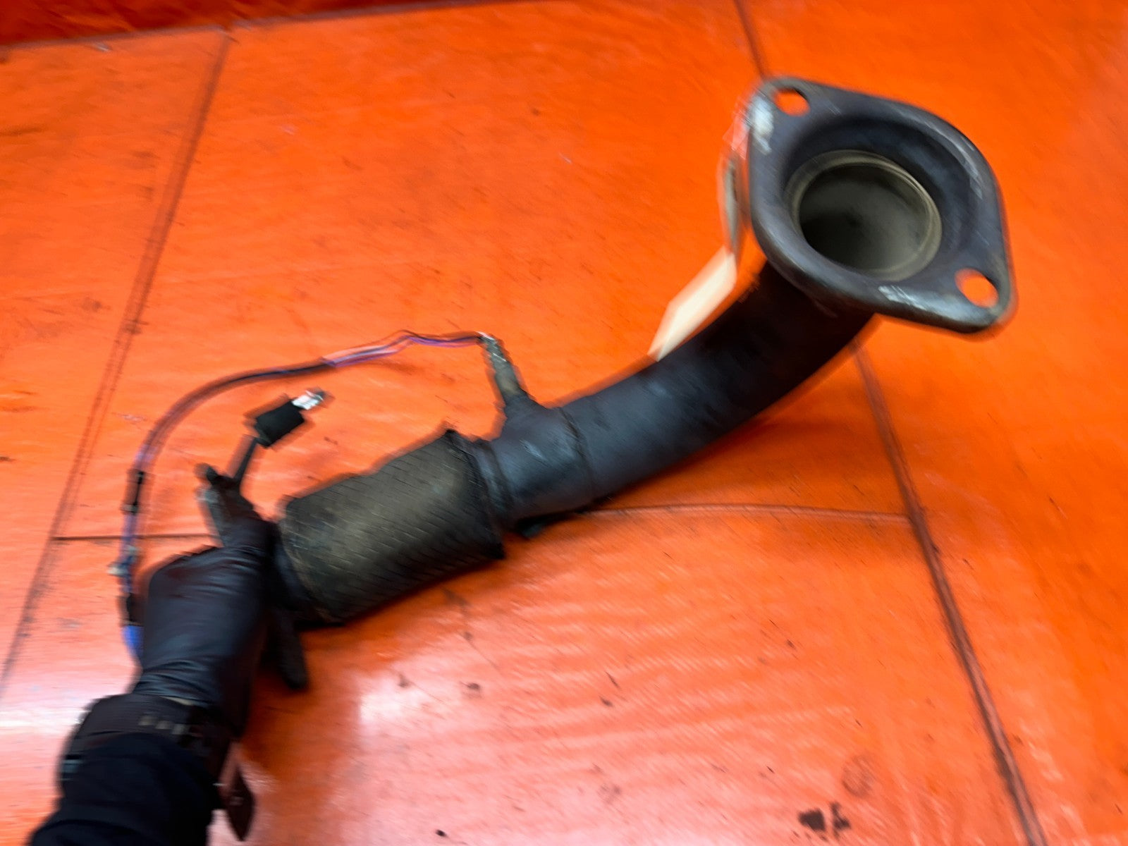 04-05 ACURA TSX 2.4L EXHAUST DOWNPIPE FRONT FLEX PIPE ASSEMBLY OEM #33816
