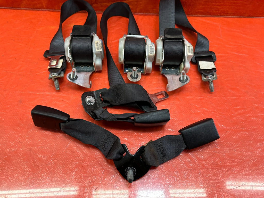 07 11 HONDA CIVIC SI SEDAN REAR SEAT SAFETY BELT SET   LEFT RIGHT BELTS OEM #2204