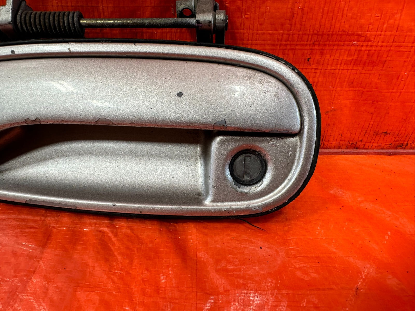 92 96 HONDA PRELUDE   DRIVER LEFT EXTERIOR DOOR HANDLE   OEM FACTORY #2734