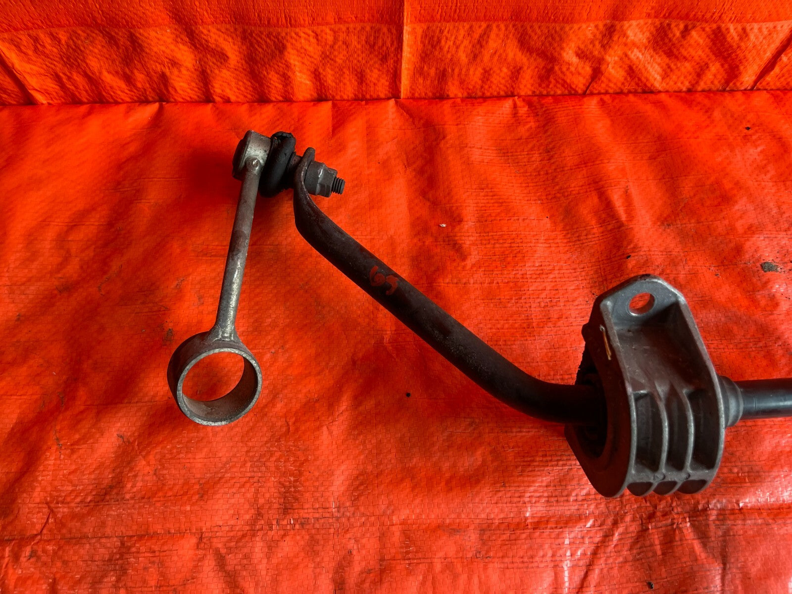 11 16 PORSCHE   PANAMERA 4 MODEL   AWD   DRIVER LEFT REAR CONTROL ARM SET OEM 652