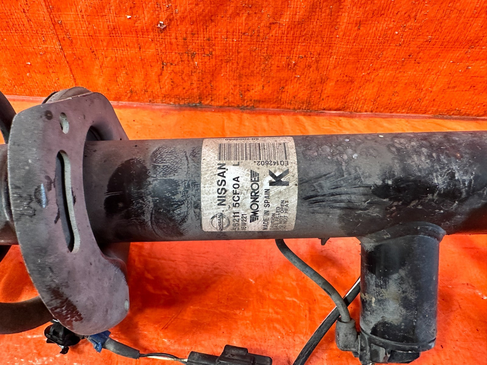 16 20 INFINITI Q50   SPORT & RED SPORT   RWD   DRIVER LEFT REAR SHOCK AND SPRING2