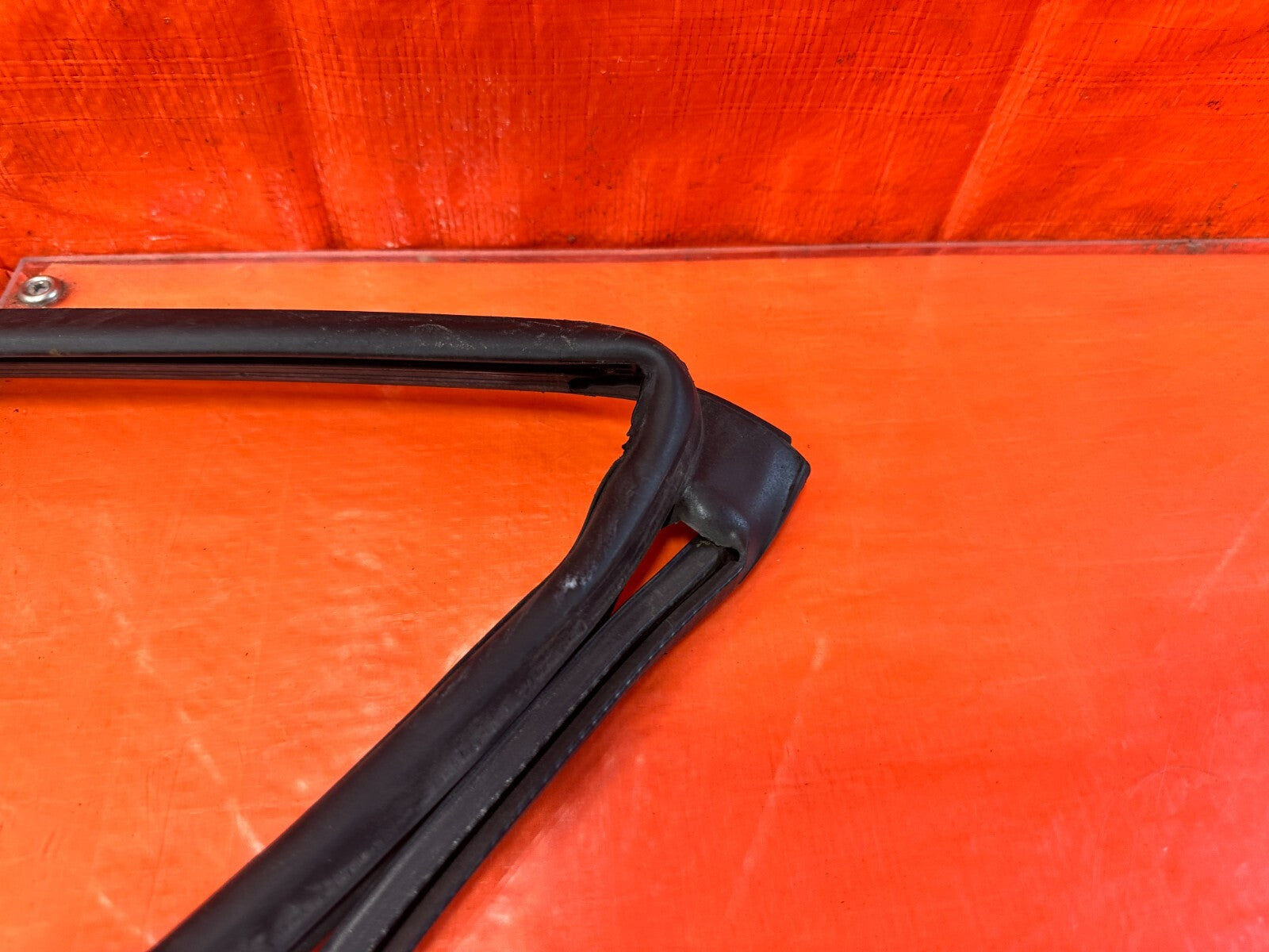 06 11 CIVIC 4D SEDAN DRIVER LEFT REAR DOOR WEATHER STRIP TRIM SEAL GASKET #2824