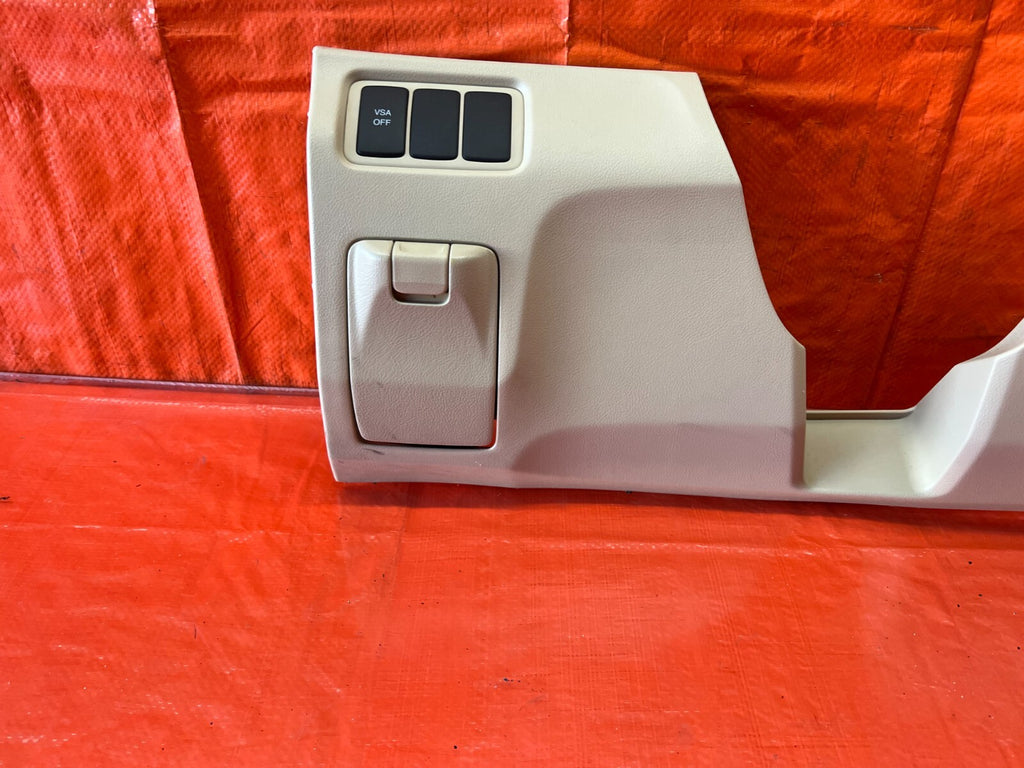 09 14 ACURA TSX   KNEE TRIM UNDER STEERING COLUMN LOWER COVER   IVORY   OEM #1586