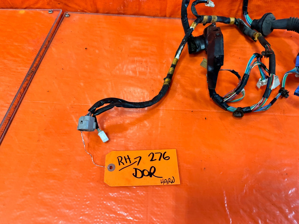 1992 92 LEXUS SC300   PASSENGER RIGHT FRONT DOOR WIRING HARNESS WIRE LOOM OEM 765