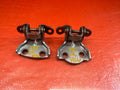 92 00 HONDA CIVIC SEDAN   DRIVER LEFT REAR   DOOR HINGE SET UPPER LOWER OEM #1950