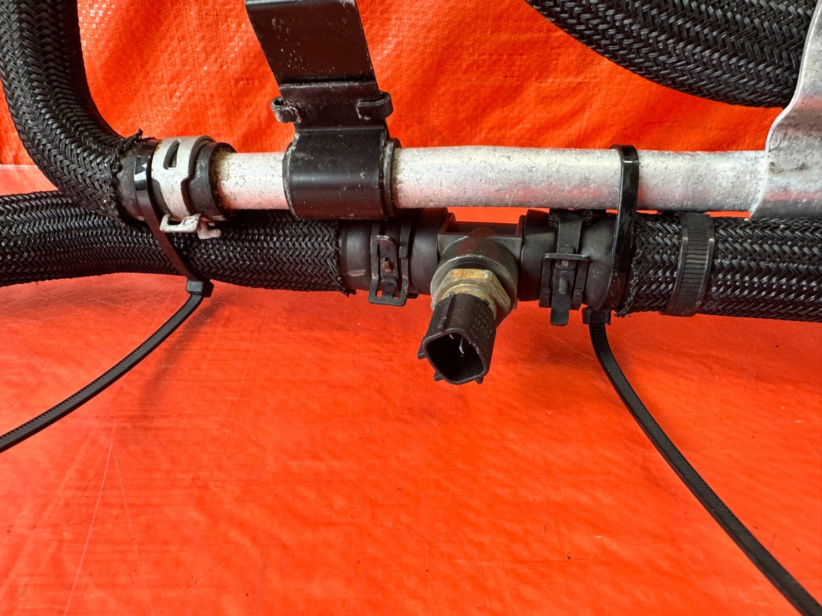 16 20 INFINITI Q50 Q60 RED SPORT ELECTRIC ELECTRONIC WATER PUMP LINES OEM #2224
