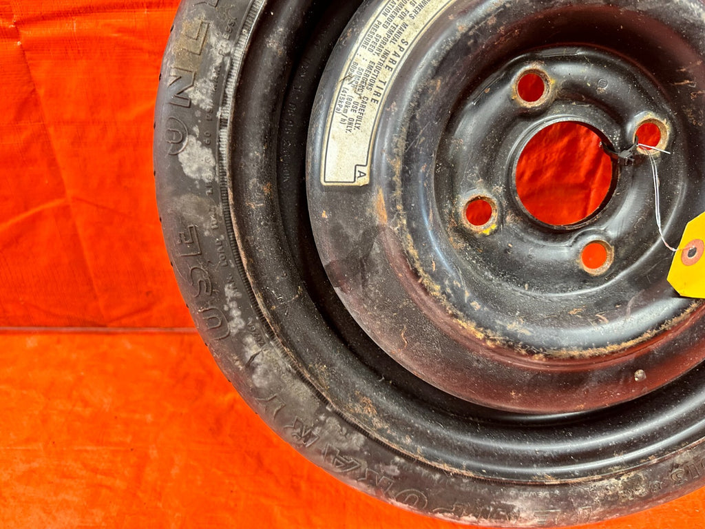 92 00 HONDA CIVIC   4x100   EMERGENCY / BACK UP / SPARE TIRE   OEM FACTORY 2874