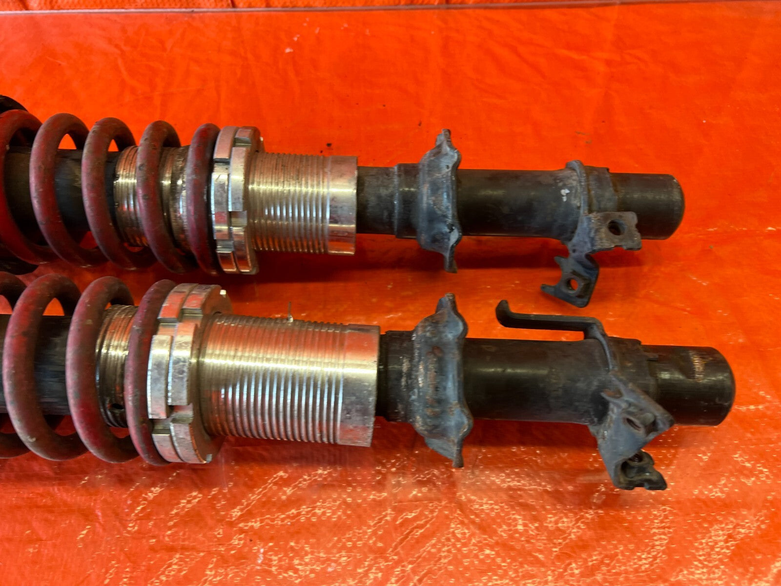 90 91 HONDA CRX DX   FRONT FACTORY SHOCKS W/ AFTERMARKET COILOVERS SPRINGS   1575