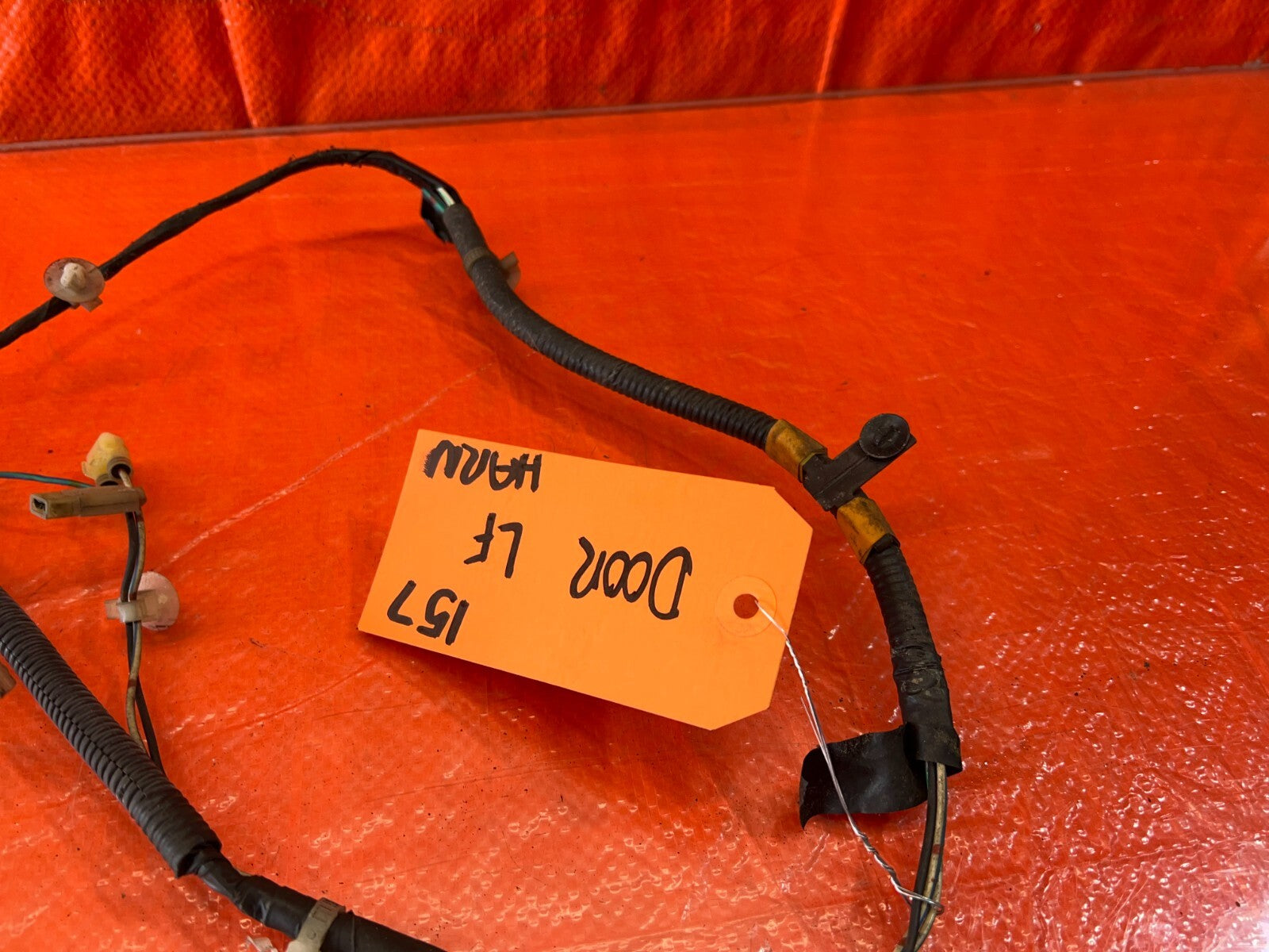 90 91 HONDA CRX   DRIVER LEFT DOOR WIRING HARNESS WIRE LOOM   OEM #1578