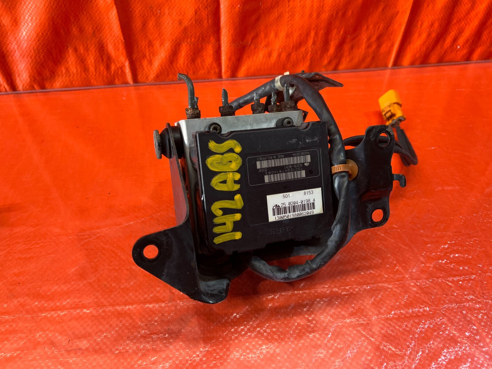 96 00 HONDA CIVIC SEDAN EX   ABS PUMP ANTI SKID LOCK ACTUATOR VSA MODULATOR #1423