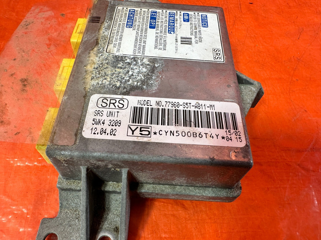 02 03 HONDA CIVIC SI EP3 HATCH  CONTROL MODULE   OEM PART   77960 S5T A81 #3062