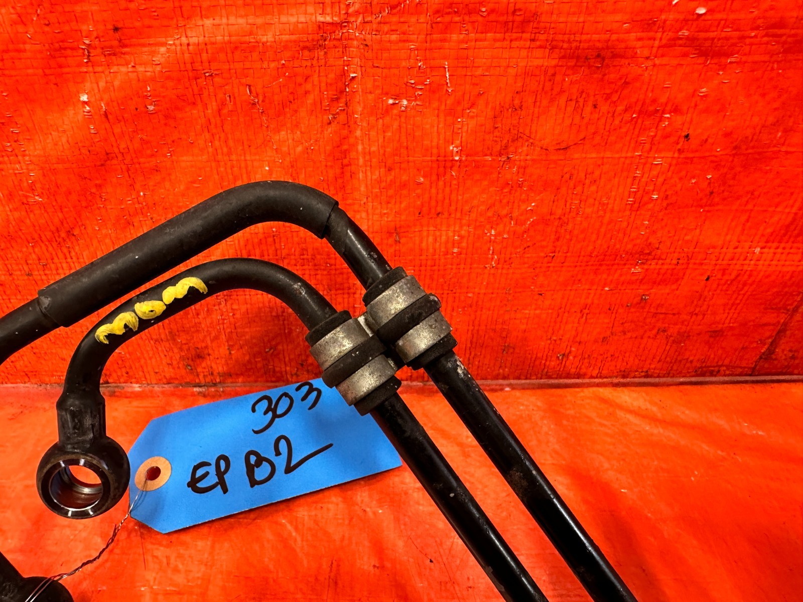 09 11 MAZDA RX8 RX 8 13B MSP   AUTOMATIC TRANSMISSION OIL COOLER LINES OEM 3033