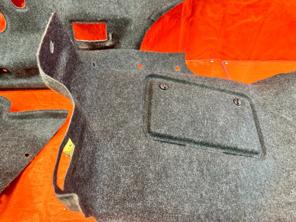 17 20 INFINITI Q60   TRUNK CARPET TRIM SET LEFT RIGHT CENTER MATS   OEM #28913