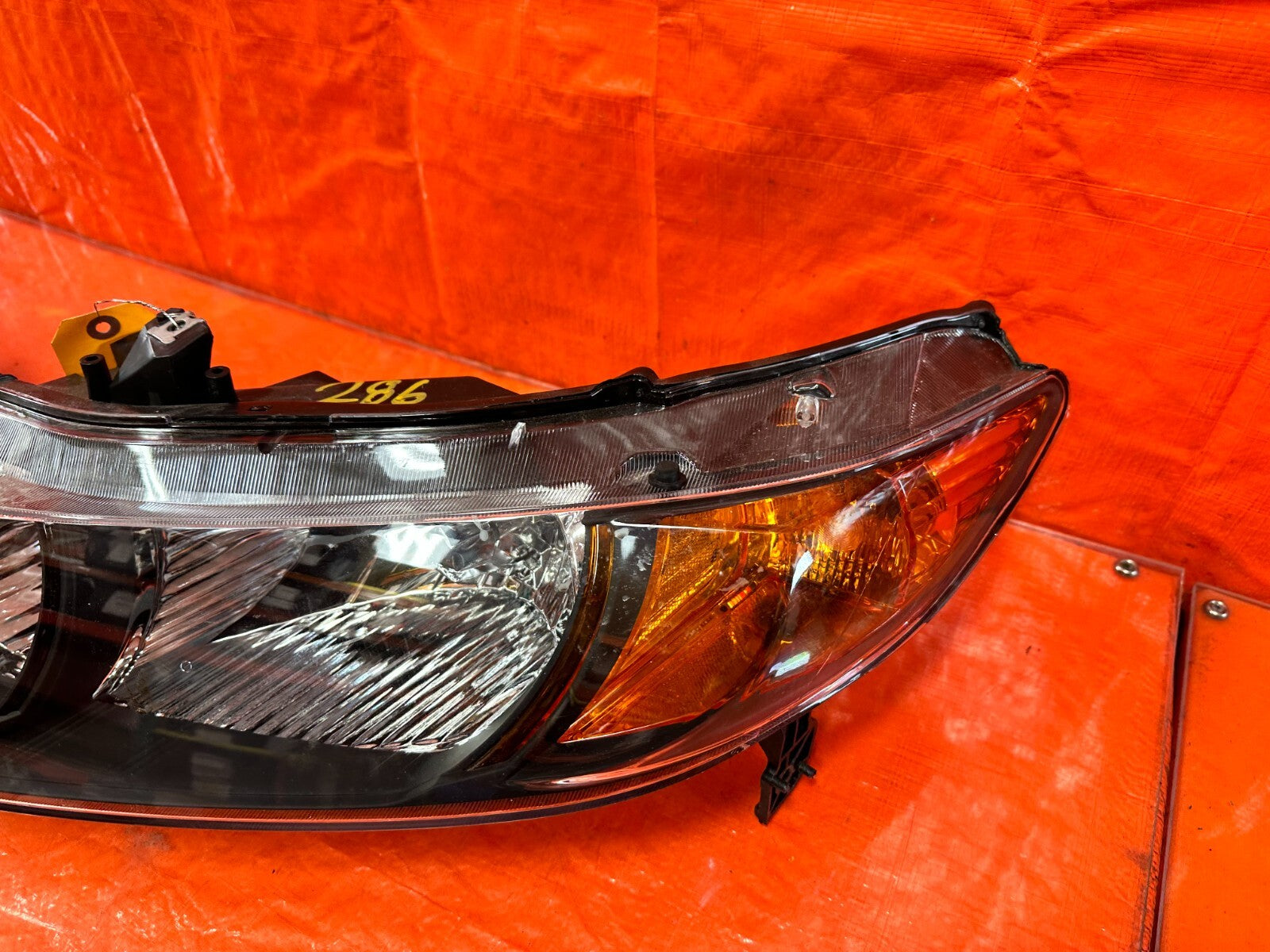 06 11 HONDA CIVIC 2D COUPE   AFTERMARKET   HEADLIGHTS HEADLAMPS HEAD LIGHT LAMP3