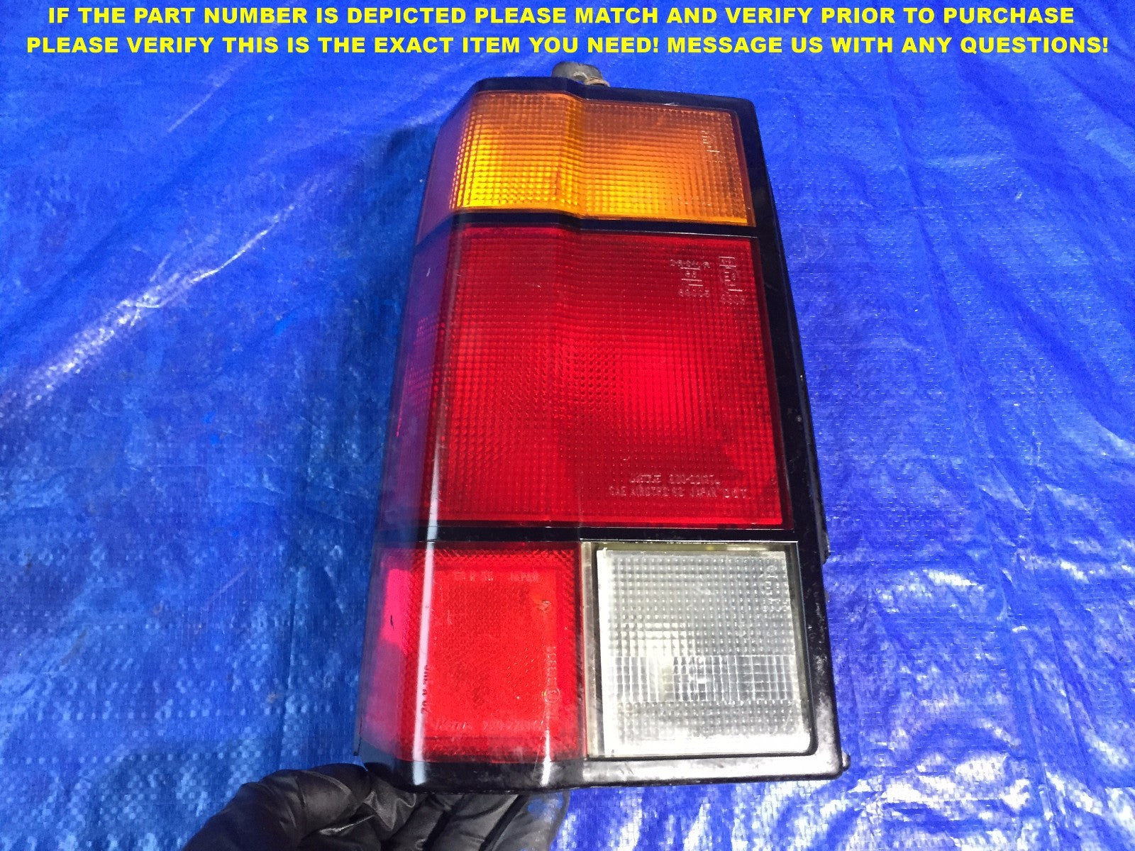 OEM 1987 87 HONDA CIVIC SHUTTLE WAGON DRIVER LEFT TAIL LIGHT 1B0