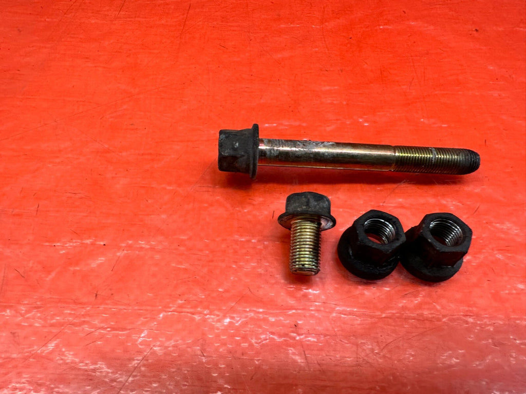 93 97 HONDA DEL SOL   PASSENGER RIGHT TRANSMISSION MOUNT BOLTS HARDWARE OEM 2272