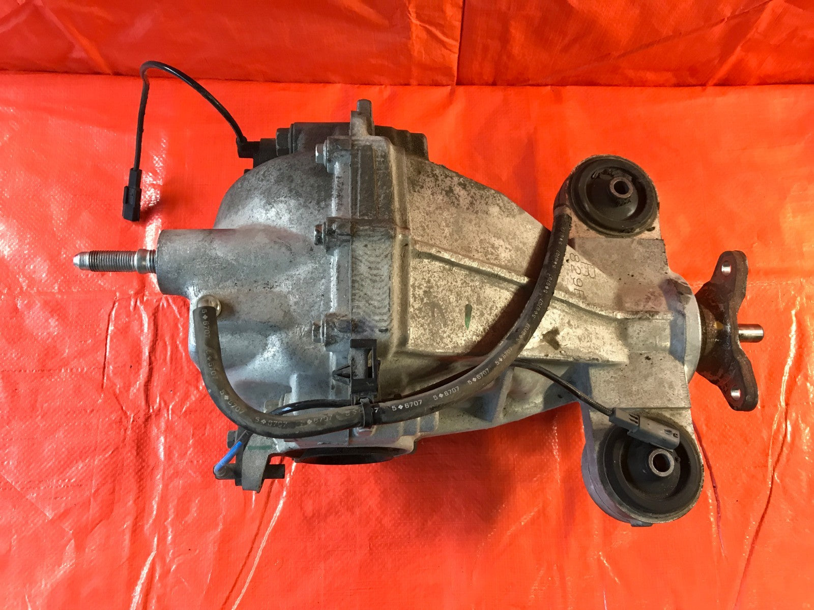 OEM 2017 17 INFINITI Q60 AWD   ALL WHEEL DRIVE REAR DIFFERENTIAL ASSEMBLY2