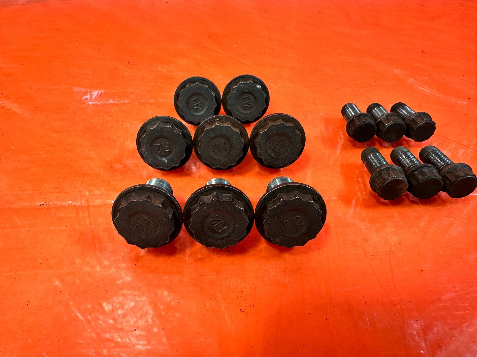 02 06 ACURA RSX   K20A2 K20A1 K20Z3 CLUTCH FLYWHEEL BOLTS   OEM FACTORY #2715