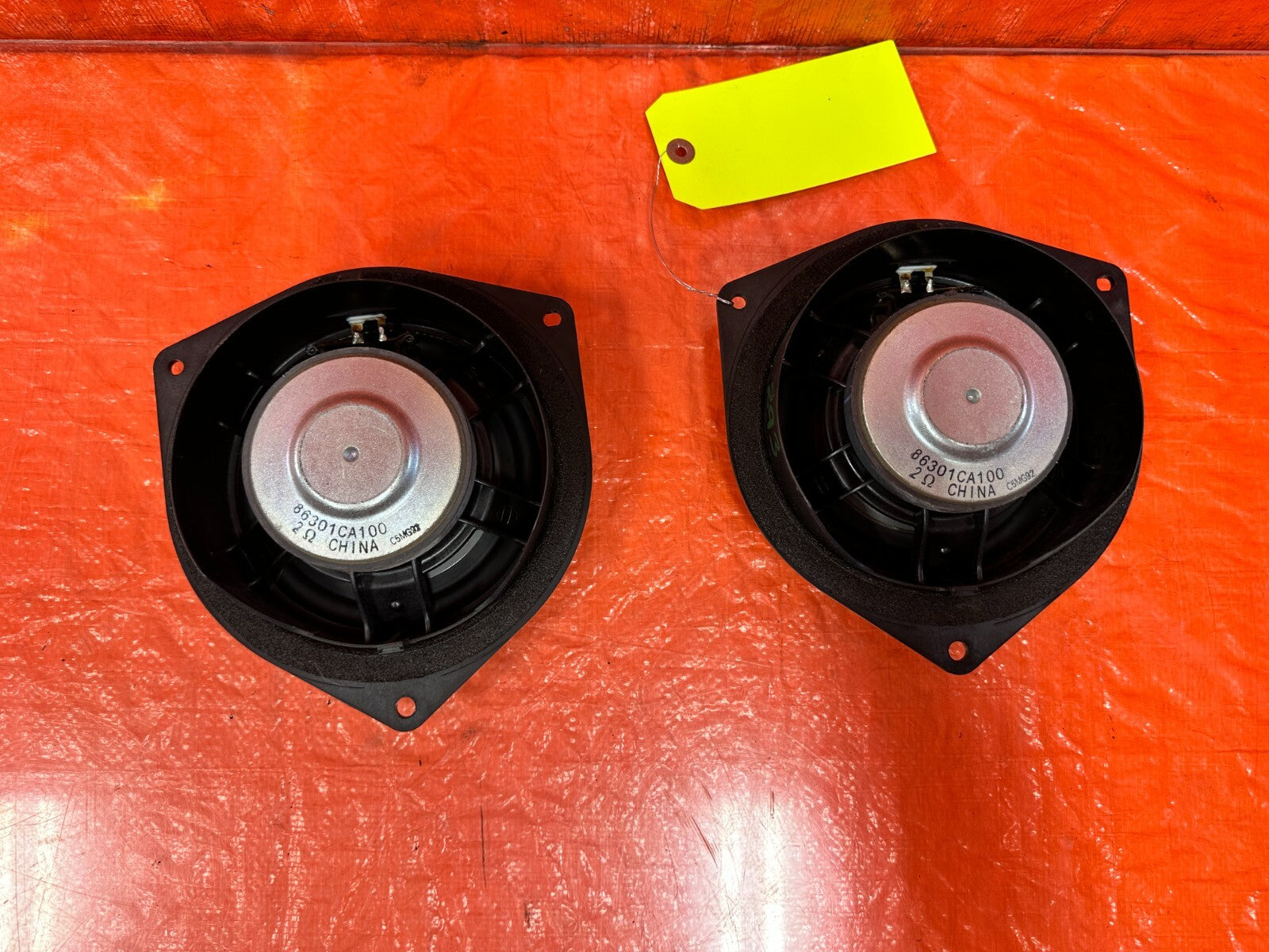 FRS BRZ & 86   LEFT & RIGHT FRONT DOOR MOUNTED AUDIO SPEAKERS OEM #2936