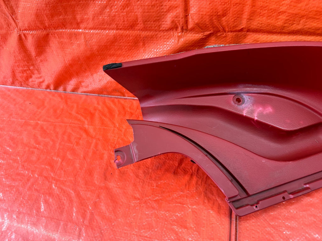 00 09 HONDA S2000   PASSENGER RIGHT SOFT TOP TRAY TRIM PLASTIC OEM FACTORY RED5
