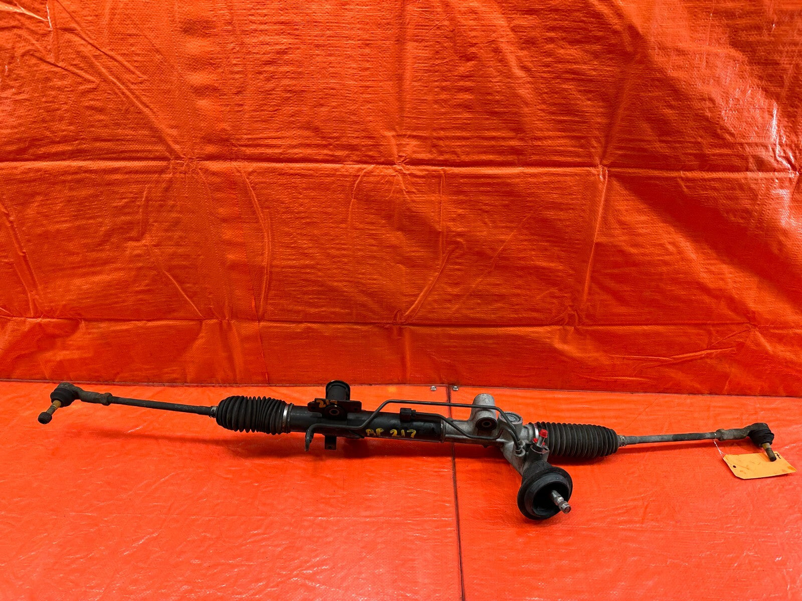 08 15 LANCER EVOLUTION X EVO 10 POWER STEERING GEAR BOX RACK AND PINION OEM #21711