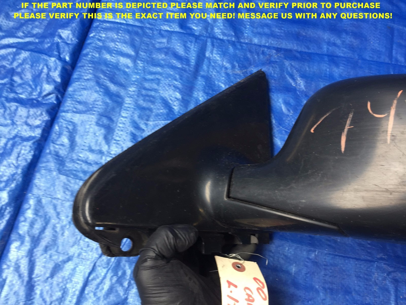 OEM 1996 1997 1998 1999 2000 DODGE CARAVAN DRIVER LEFT SIDE VIEW MIRROR2
