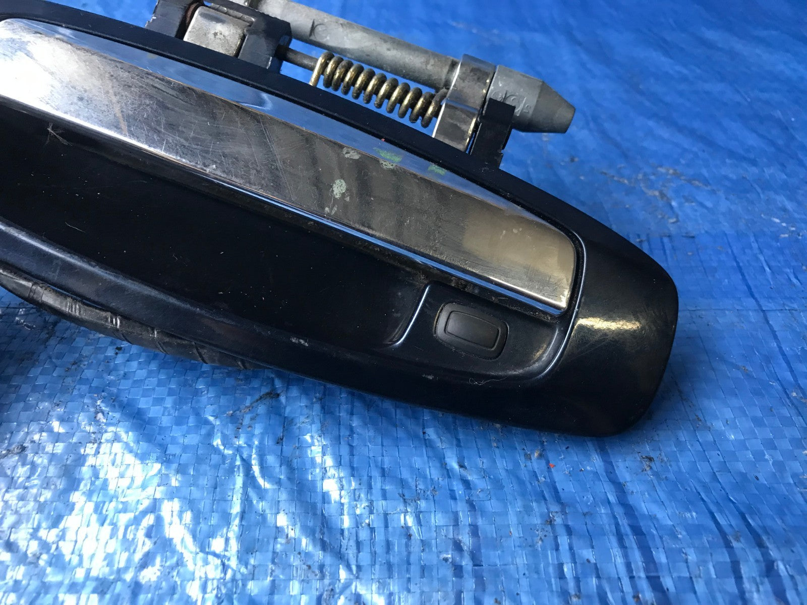 OEM 2003 2004 INFINITI G35 SEDAN   PASSENGER RIGHT FRONT DOOR HANDLE BLUE COLOR1