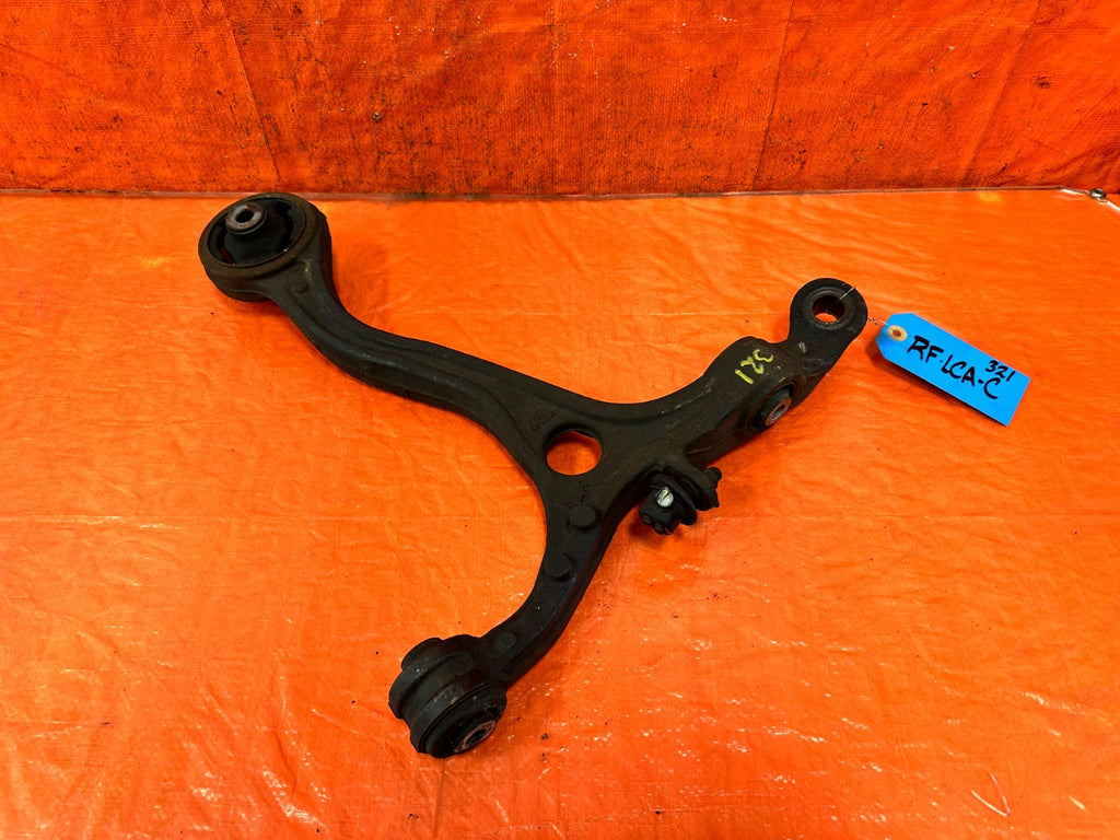 09 14 ACURA TSX RIGHT FRONT SPINDLE KNUCKLE HUB UPPER LOWER CONTROL ARM OEM 32317