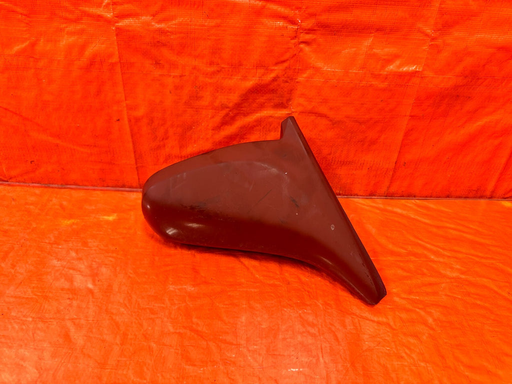 96 00 HONDA CIVIC COUPE PASSENGER RIGHT EXTERIOR SIDE VIEW MIRROR RED POWEROEM0