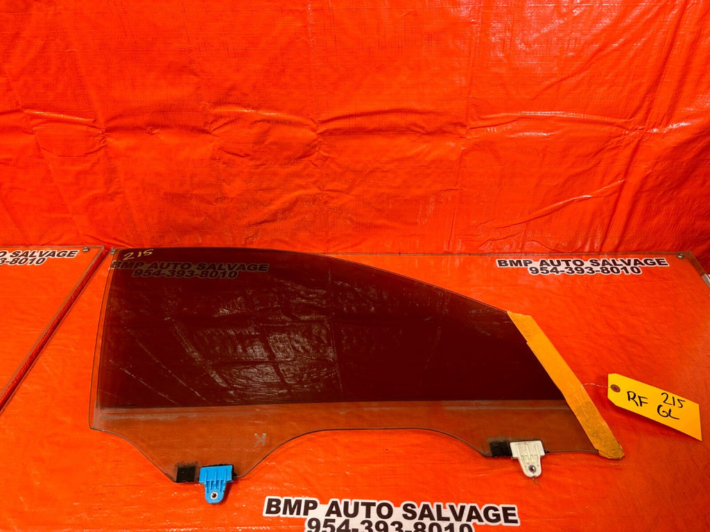 14 16 INFINITI Q50   DOOR GLASS WINDOW   PASSENGER RIGHT FRONT SIDE   OEM #2150