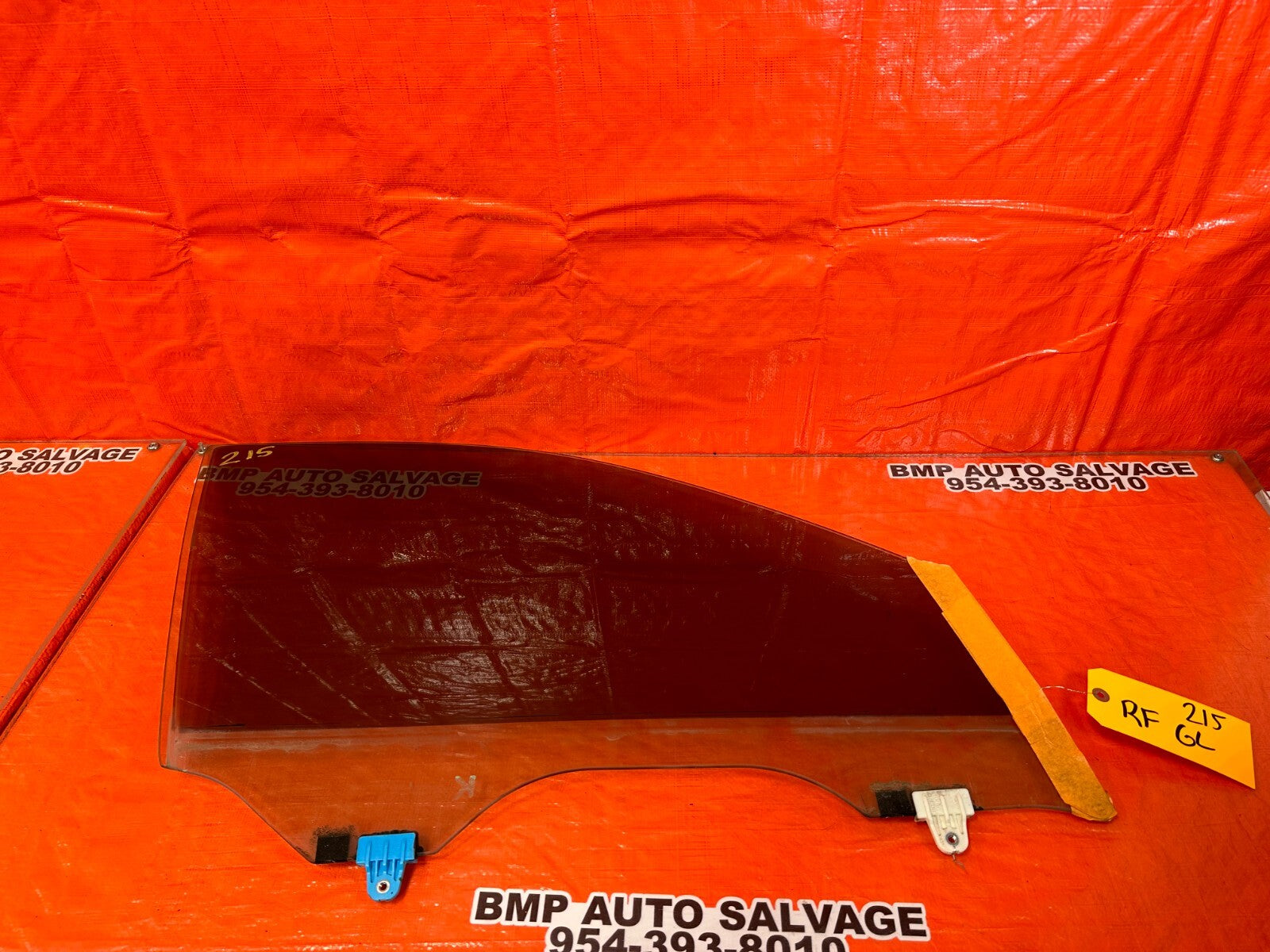 14 16 INFINITI Q50   DOOR GLASS WINDOW   PASSENGER RIGHT FRONT SIDE   OEM #2150