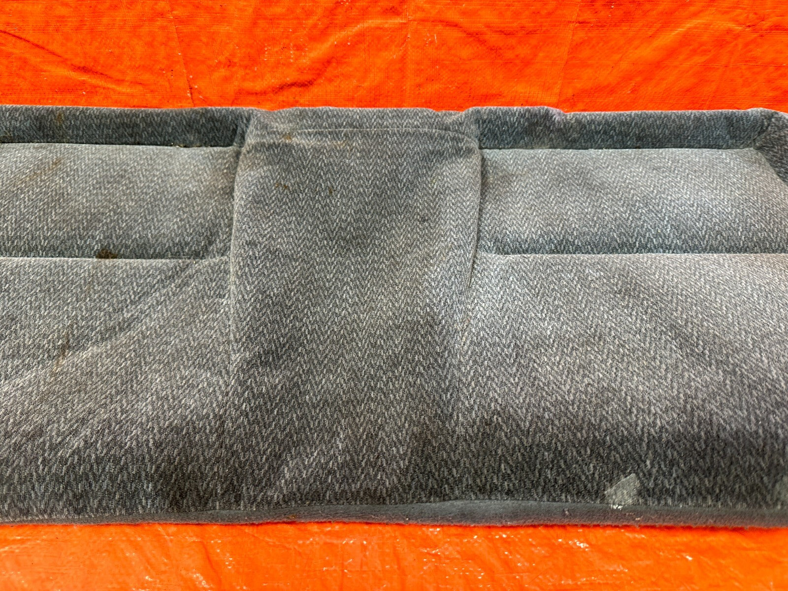 96 00 HONDA CIVIC SEDAN 4D   REAR LOWER SEAT FABRIC SKIN WRAP OVERLAY OEM 2974