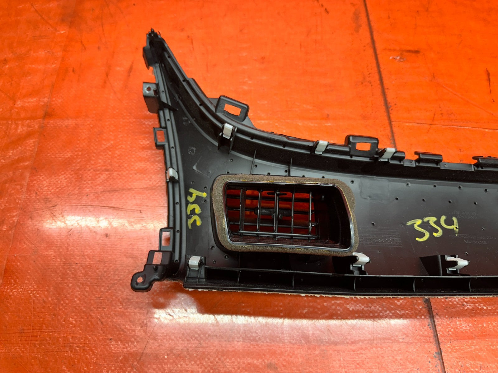 13 15 HONDA CIVIC SI 2.4L RIGHT PASSENGER DASHBOARD TRIM W/ AC VENT OEM #33411