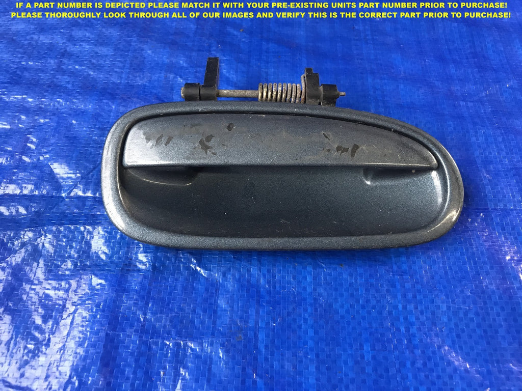 OEM 1996 1997 1998 HONDA CIVIC 4D PASSENGER RIGHT REAR EXTERIOR DOOR HANDLE0